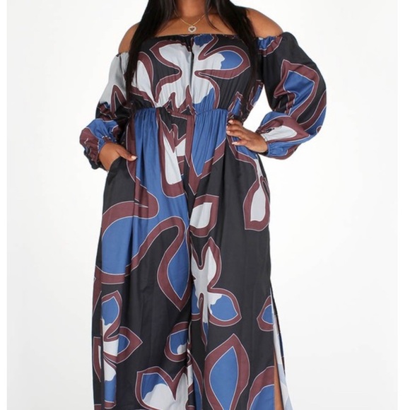 Plus Size Romper - Picture 3 of 4